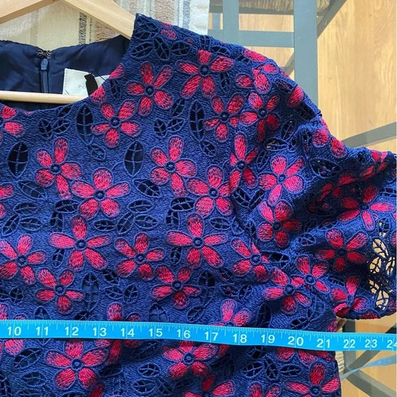 Tuckernuck Pomander Place Midnight Floral Lace Seraphina Midi Dress - Picture 13 of 16